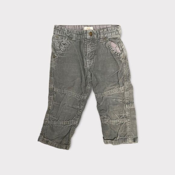 𝅺joe FRESH | 3/$15 Gray Baby Velvet Like Pants - Picture 1 of 4